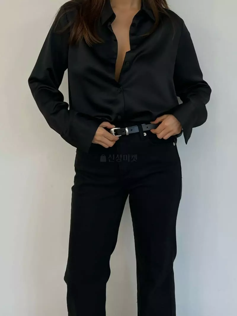 Lowburn - Korean Women Fashion - #womensfashion - Roy Silky Blouse - 9