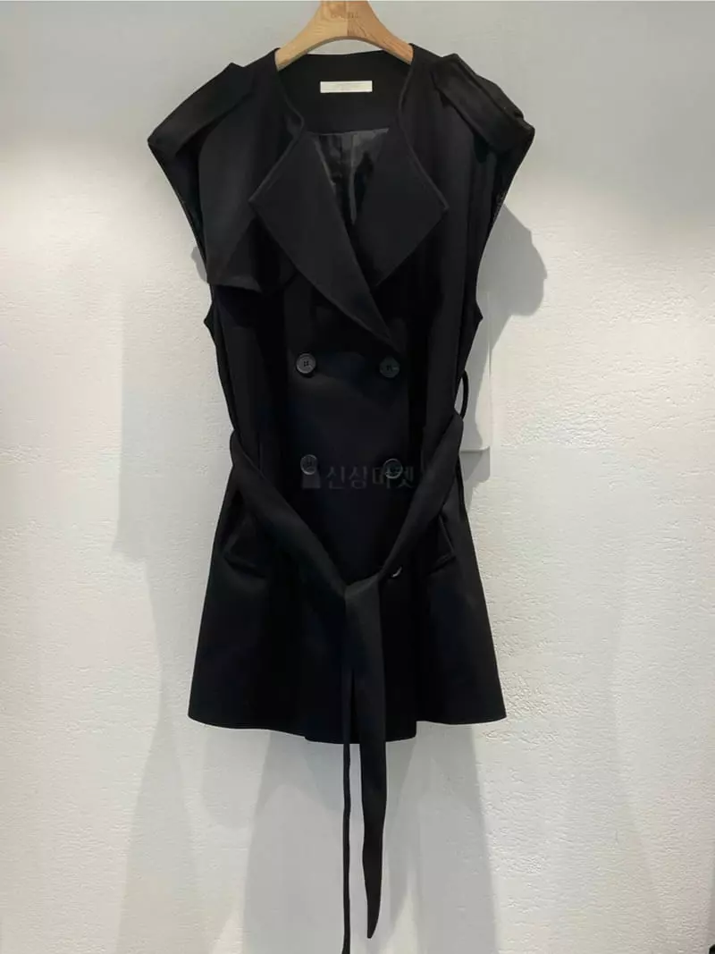 Lowell - Korean Women Fashion - #momslook - Andy Trench Vest - 3