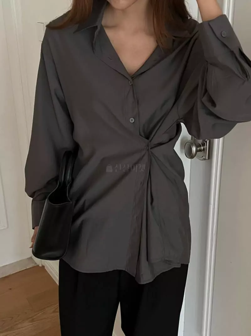 Lowell - Korean Women Fashion - #momslook - Ivy Shirt - 2