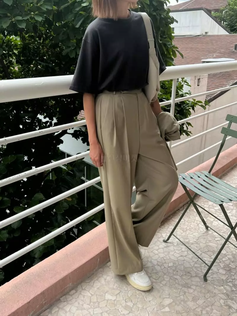 Lowell - Korean Women Fashion - #momslook - Bling Tee - 5