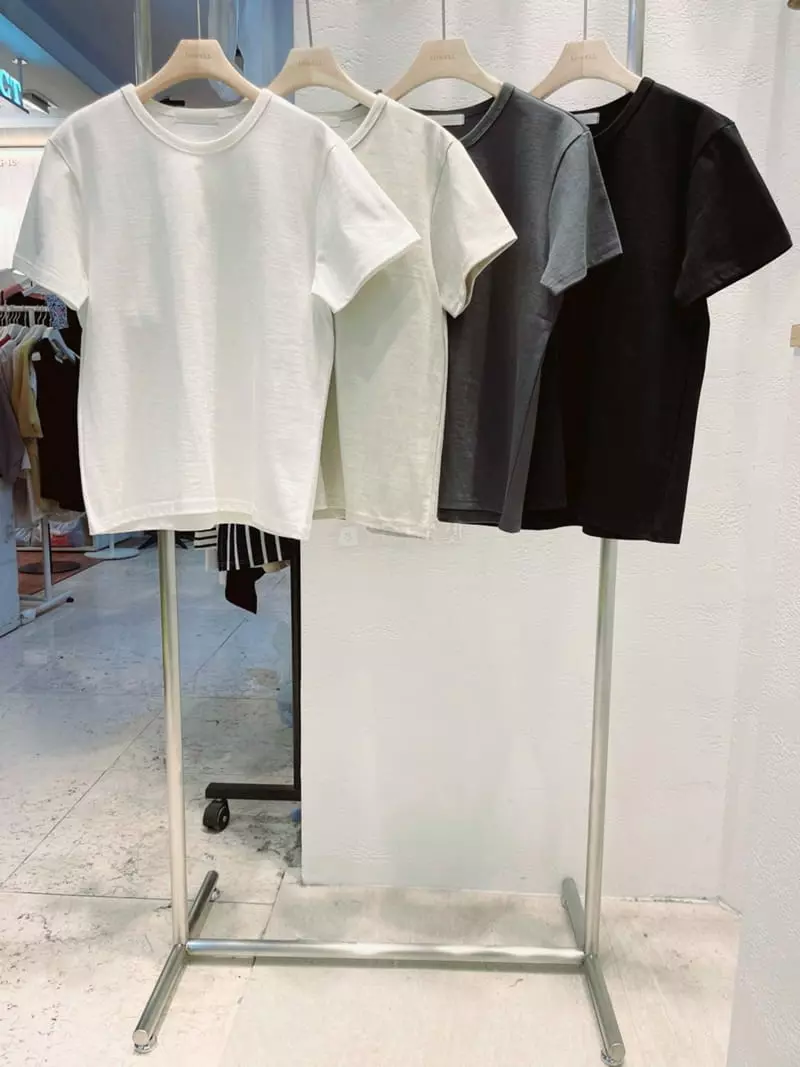 Lowell - Korean Women Fashion - #momslook - Basic Tee - 8
