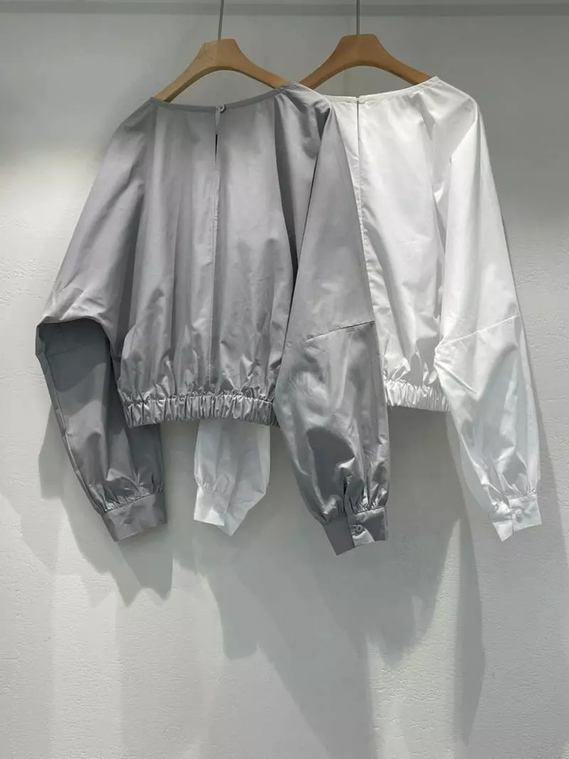 Lowell - Korean Women Fashion - #momslook - Balloon Blouse - 3