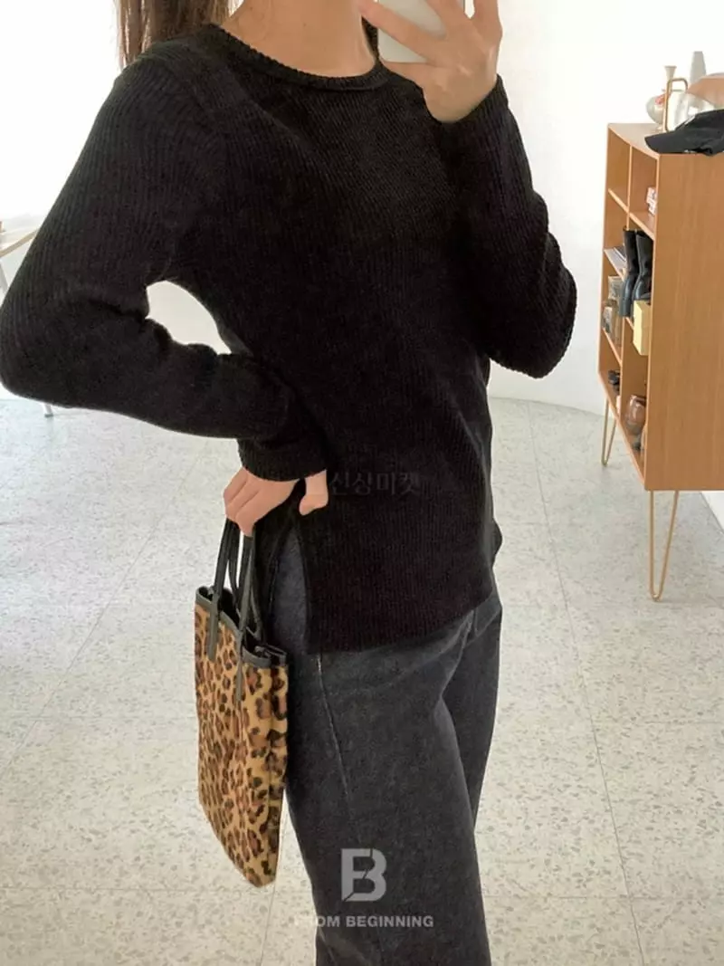 Lowell - Korean Women Fashion - #momslook - Max Rub Tee - 9