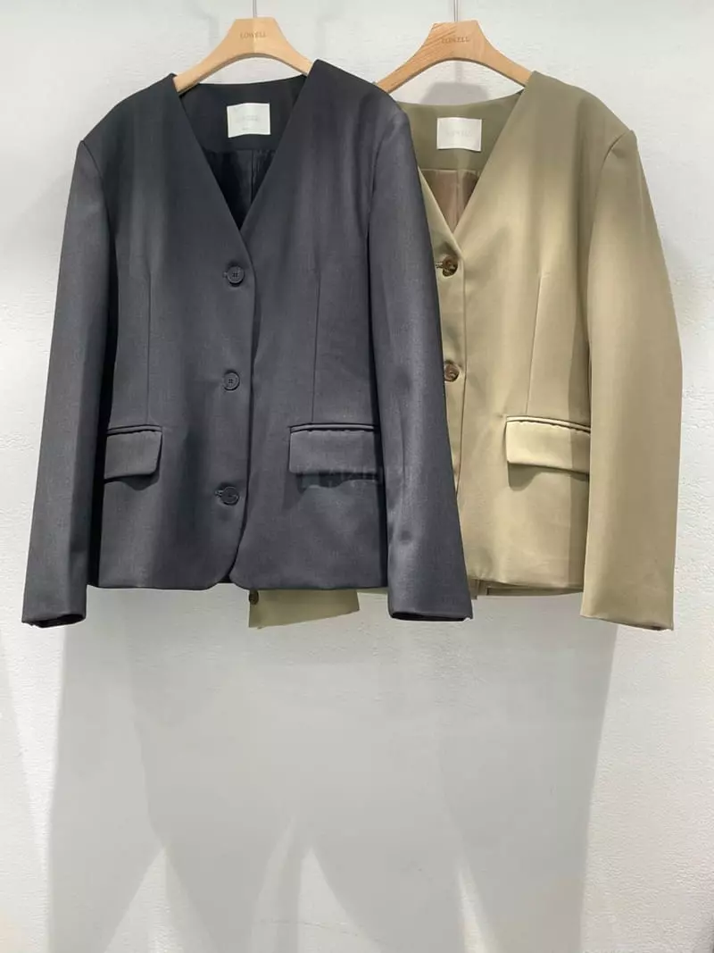 Lowell - Korean Women Fashion - #momslook - Lay Jacket - 9