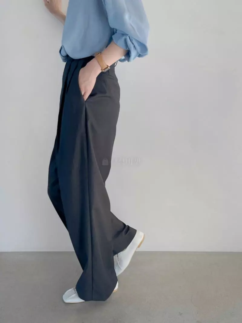 Lowell - Korean Women Fashion - #momslook - Lay Pants - 2