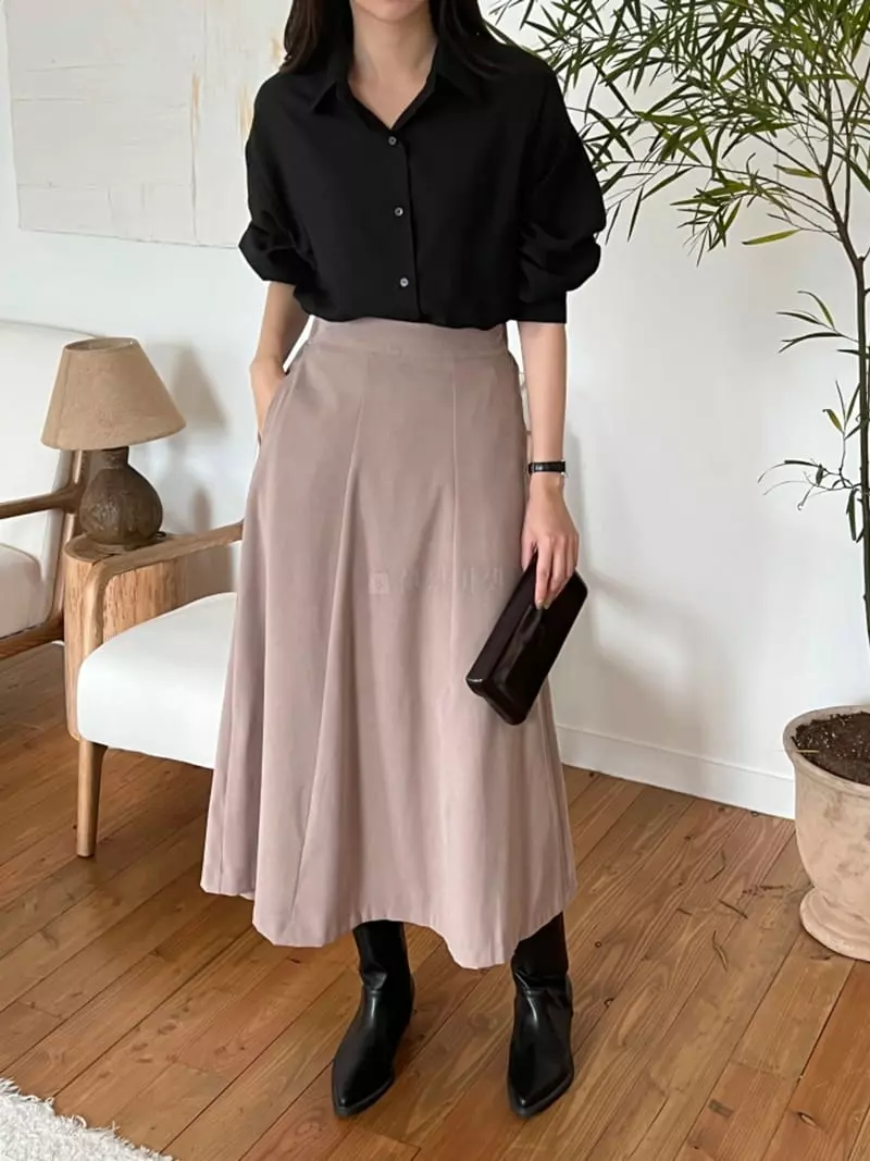 Lowell - Korean Women Fashion - #womensfashion - New Is Skirt - 4