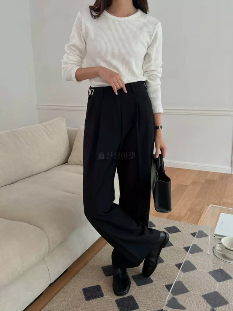 Lowell - Korean Women Fashion - #momslook - Heaven Bijou Pants - 11