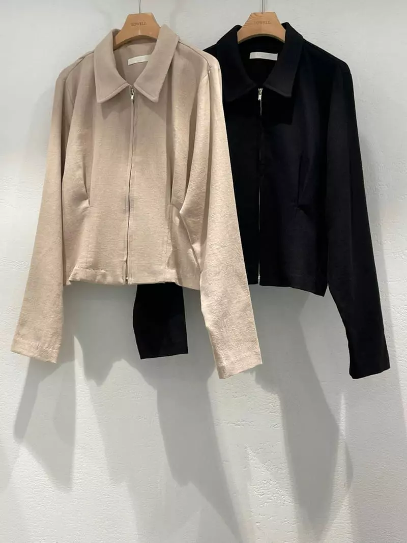 Lowell - Korean Women Fashion - #momslook - Tico Zip-up - 10