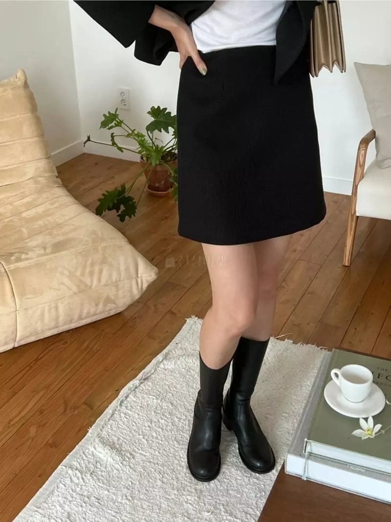 Lowell - Korean Women Fashion - #restrostyle - Twi Skirt - 3