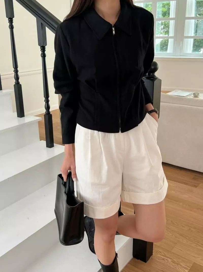 Lowell - Korean Women Fashion - #shopsmall - Tico Zip-up - 7