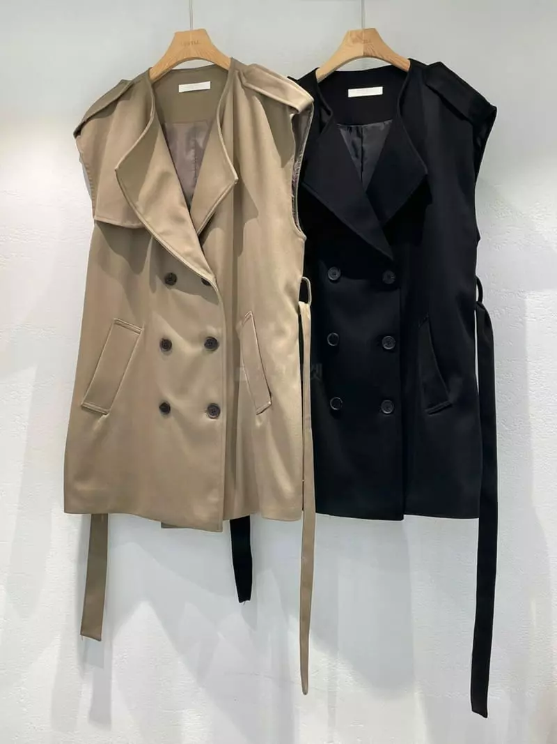 Lowell - Korean Women Fashion - #thelittlethings - Andy Trench Vest - 2
