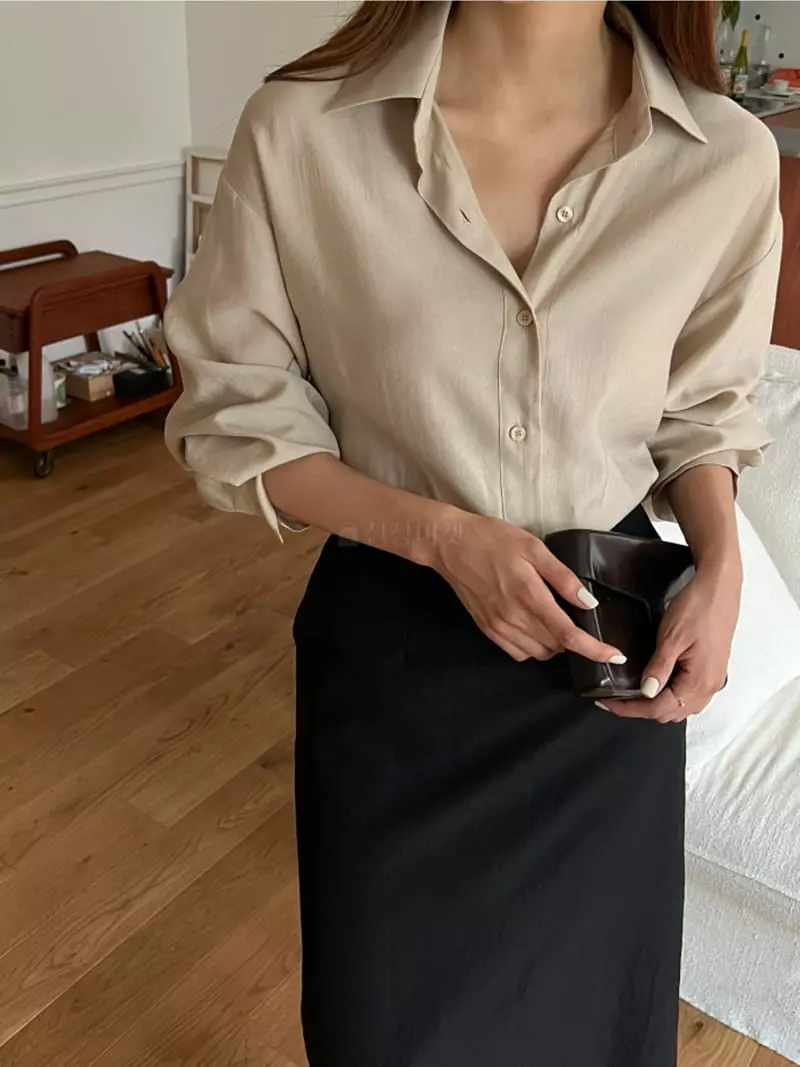 Lowell - Korean Women Fashion - #womensfashion - Ivy Shirt - 5