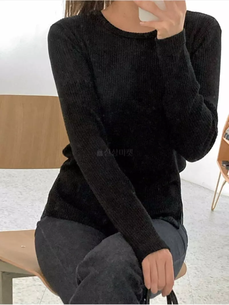 Lowell - Korean Women Fashion - #womensfashion - Max Rub Tee - 10
