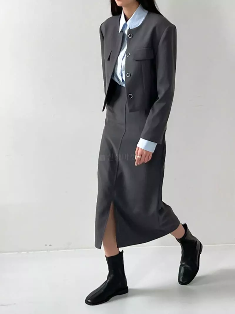 Lowell - Korean Women Fashion - #womensfashion - Leeds Skirt - 6