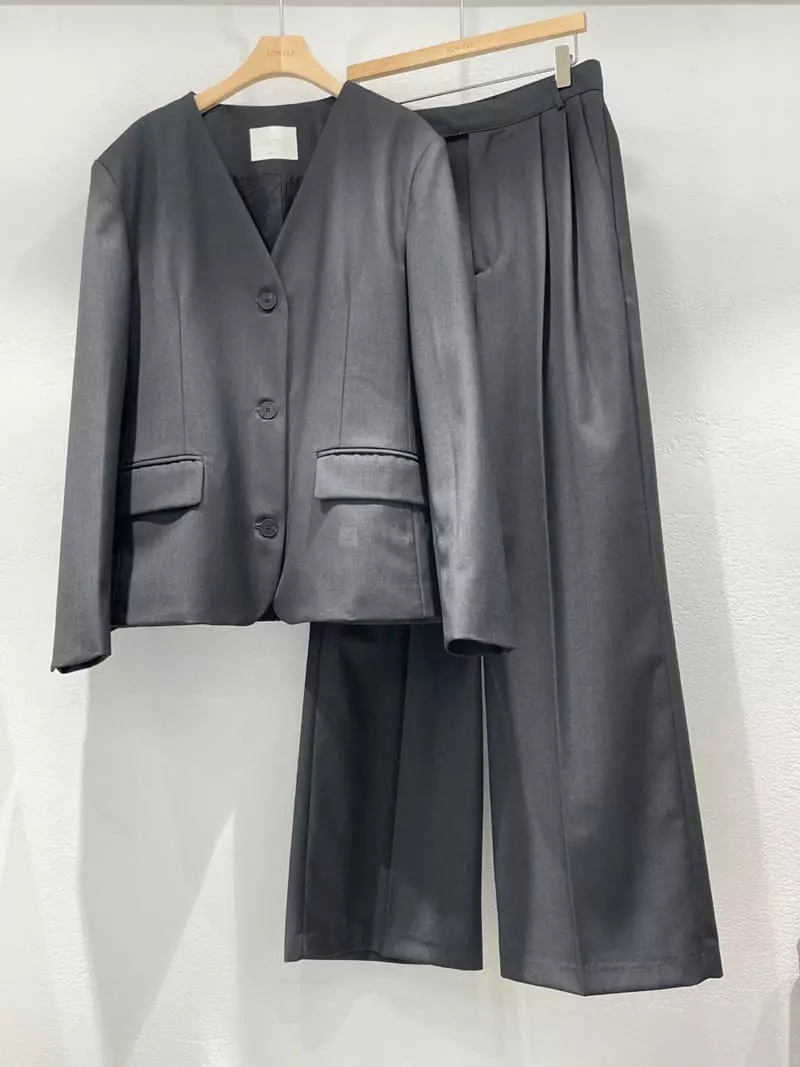 Lowell - Korean Women Fashion - #womensfashion - Lay Jacket - 10