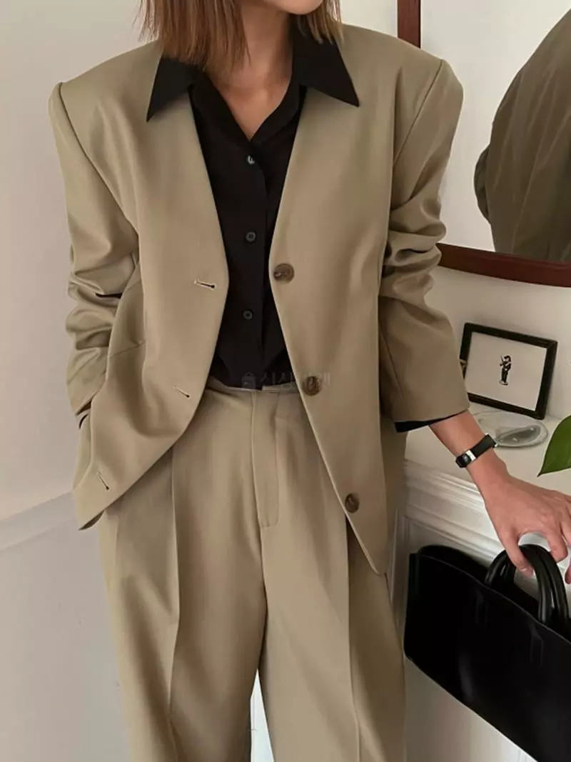 Lowell - Korean Women Fashion - #womensfashion - Lay Jacket - 6