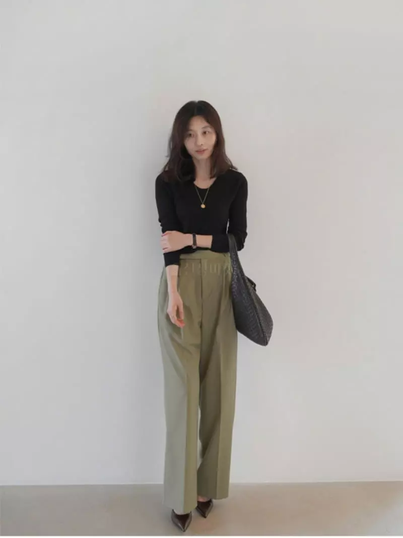 Lowell - Korean Women Fashion - #womensfashion - Lay Pants - 5