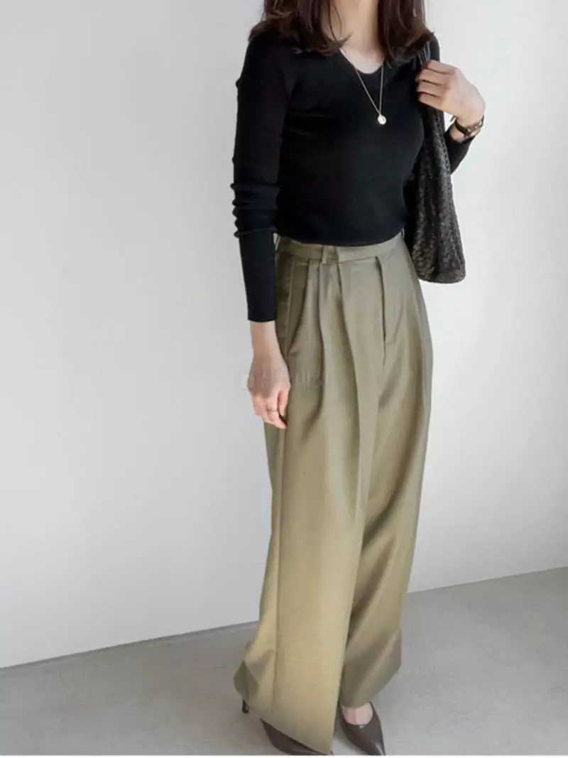Lowell - Korean Women Fashion - #womensfashion - Lay Pants - 7