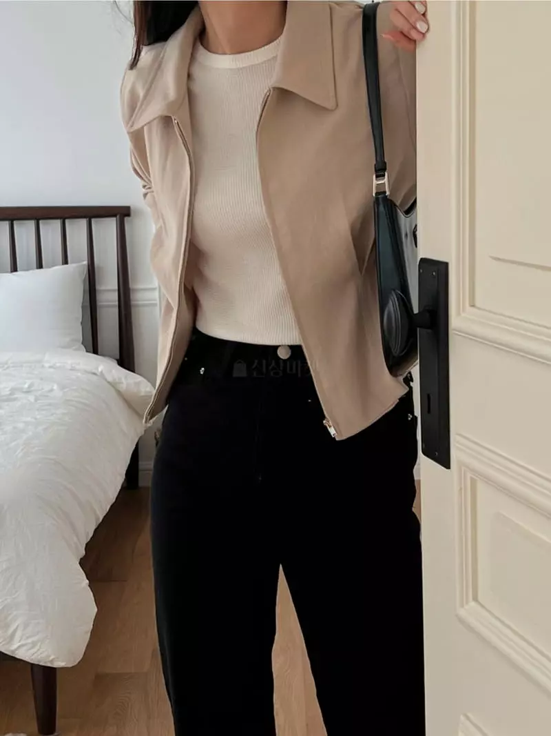 Lowell - Korean Women Fashion - #womensfashion - Tico Zip-up