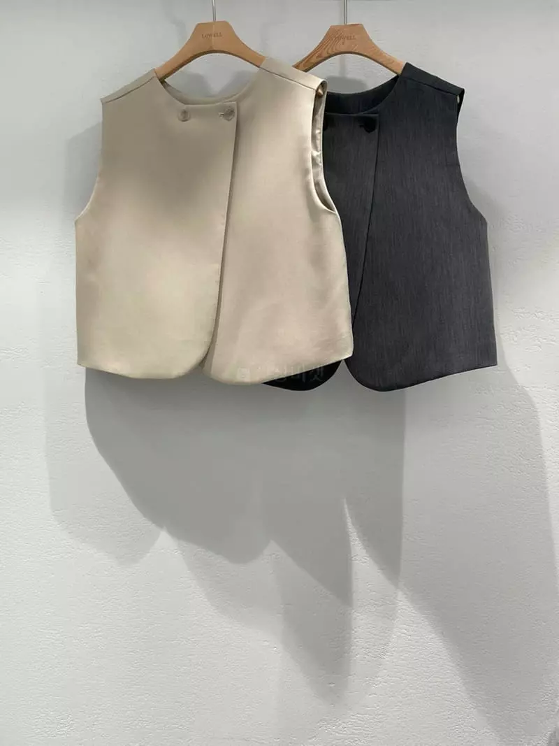 Lowell - Korean Women Fashion - #womensfashion - Autumn Sleeveless - 12