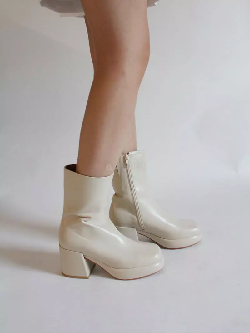 Lowkun - Korean Women Fashion - #vintagekidsstyle - Y0132 Boots - 4