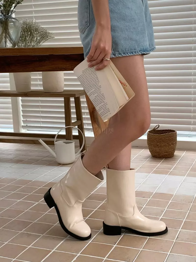 Lowkun - Korean Women Fashion - #shopsmall - Y0125 Boots - 2