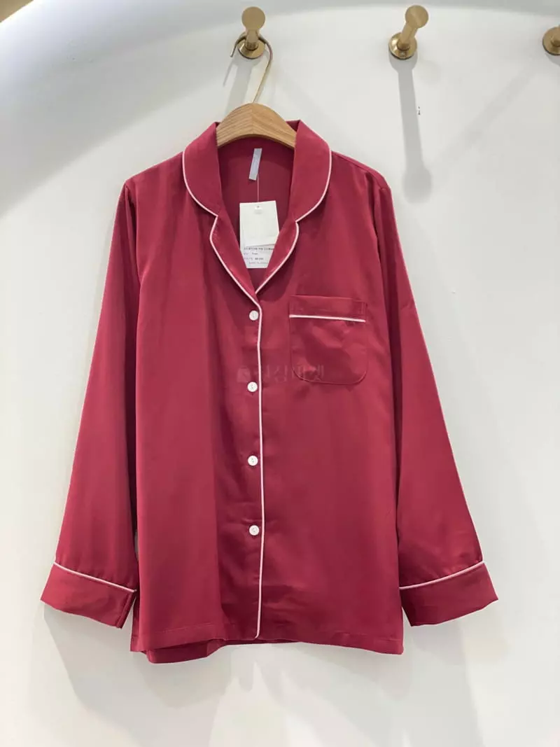 Lunaluz - Korean Women Fashion - #momslook - Fonz Shatin Sleeves Two-piece