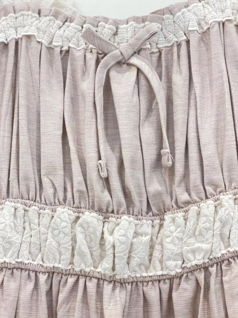 Lunaluz - Korean Women Fashion - #womensfashion - Eforc Sleeves Round Two-piece - 4
