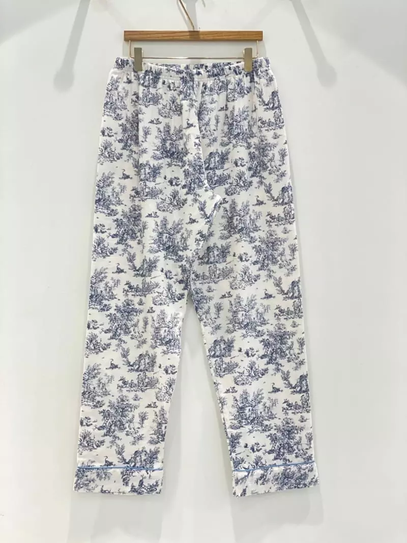 Lunaluz - Korean Women Fashion - #momslook - Girl Lenuare Sleeves Two-piece - 2