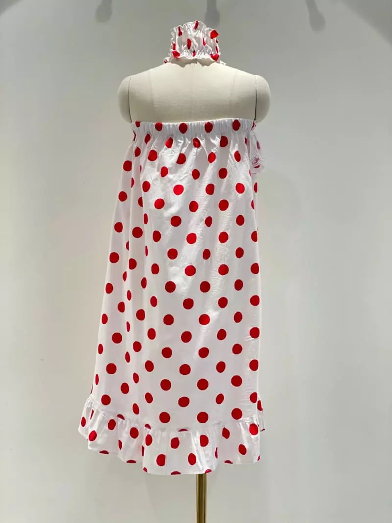 Lunaluz - Korean Women Fashion - #momslook - Bell Mini Wrap Gawn - 10