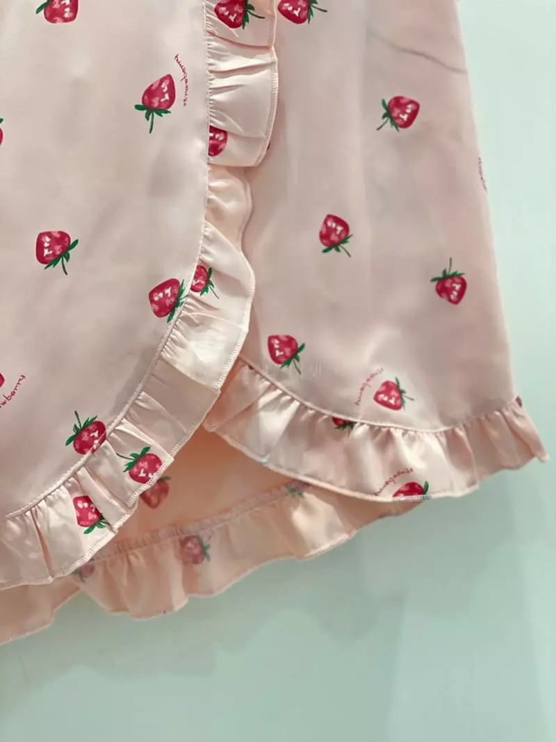 Lunaluz - Korean Women Fashion - #momslook - Merry Berrry Wrap Gawn - 6