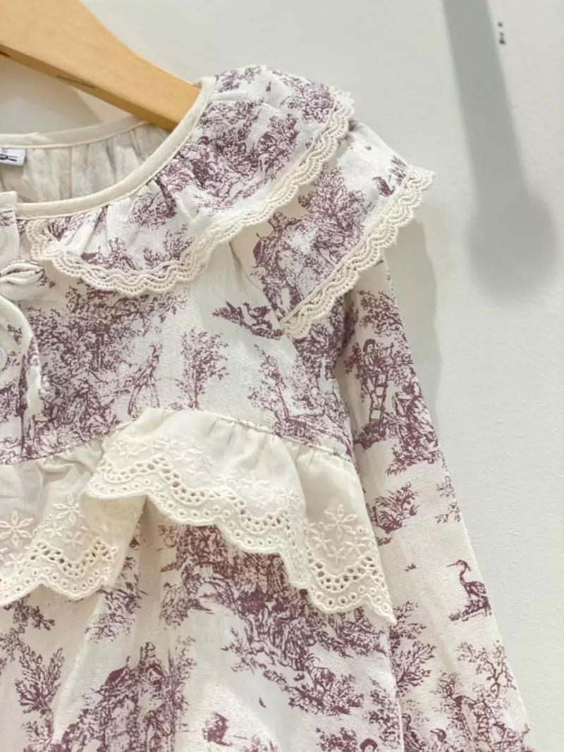 Lunaluz - Korean Women Fashion - #momslook - Renoir Kid Girl Two-piece - 5