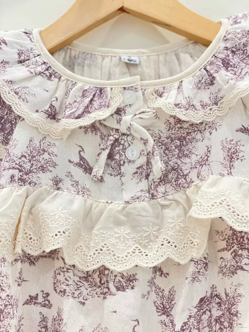 Lunaluz - Korean Women Fashion - #momslook - Renoir Kid Girl Two-piece - 7