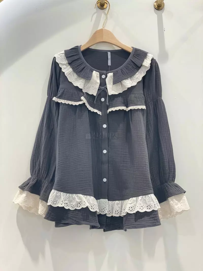Lunaluz - Korean Women Fashion - #momslook - Lunavely Girl Two-piece
