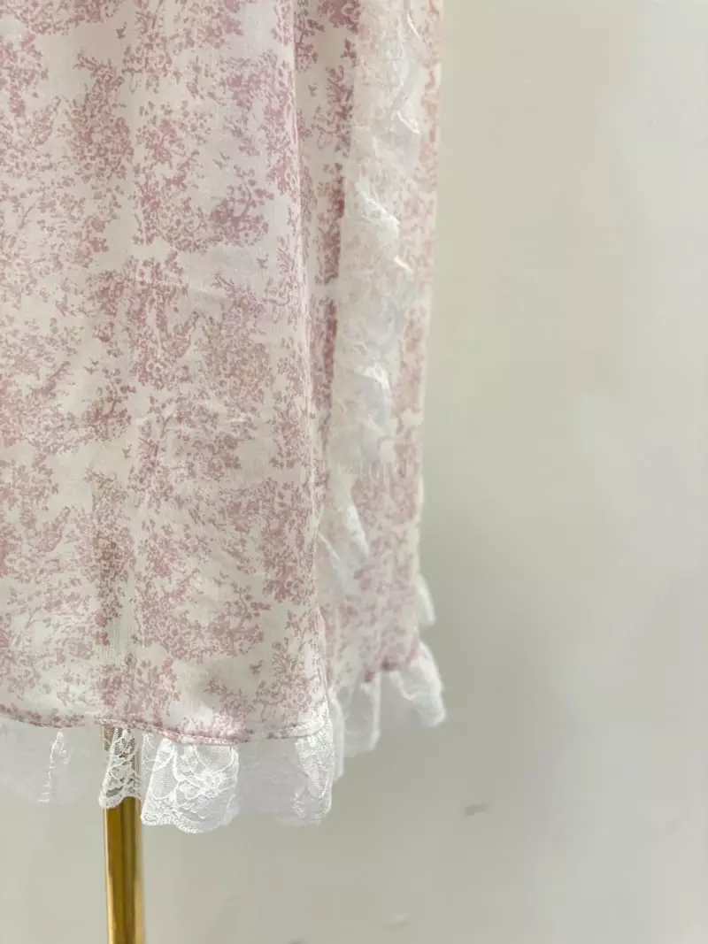 Lunaluz - Korean Women Fashion - #momslook - Rose Garden Wrap Gawn - 5