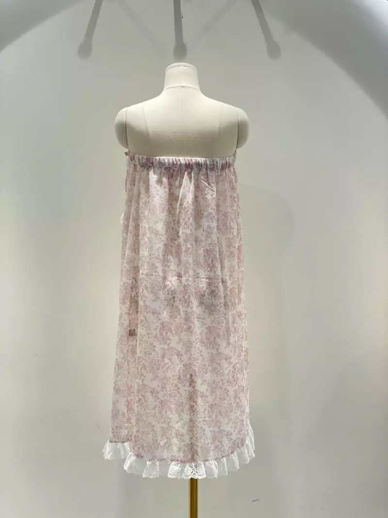 Lunaluz - Korean Women Fashion - #momslook - Rose Garden Wrap Gawn - 8