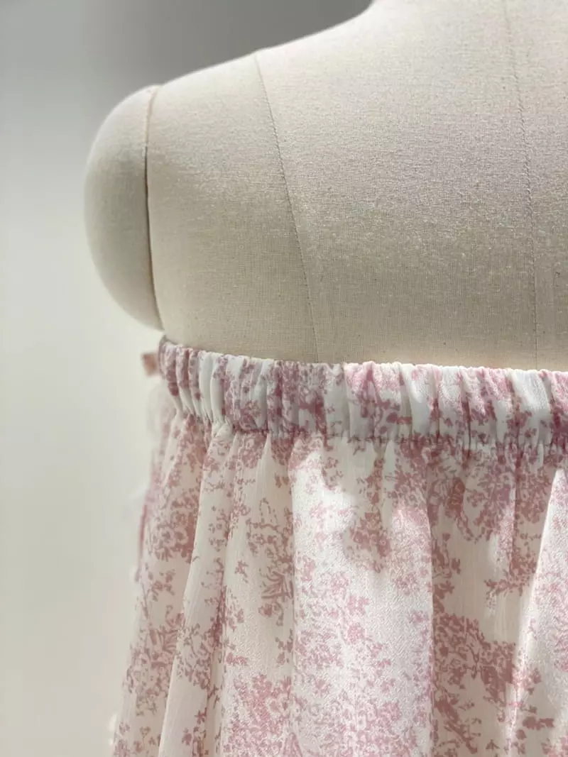 Lunaluz - Korean Women Fashion - #momslook - Rose Garden Wrap Gawn - 9