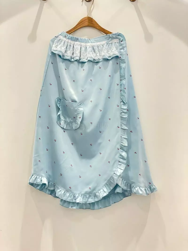 Lunaluz - Korean Women Fashion - #pursuepretty - Sweet Apple Golf Gawn - 2