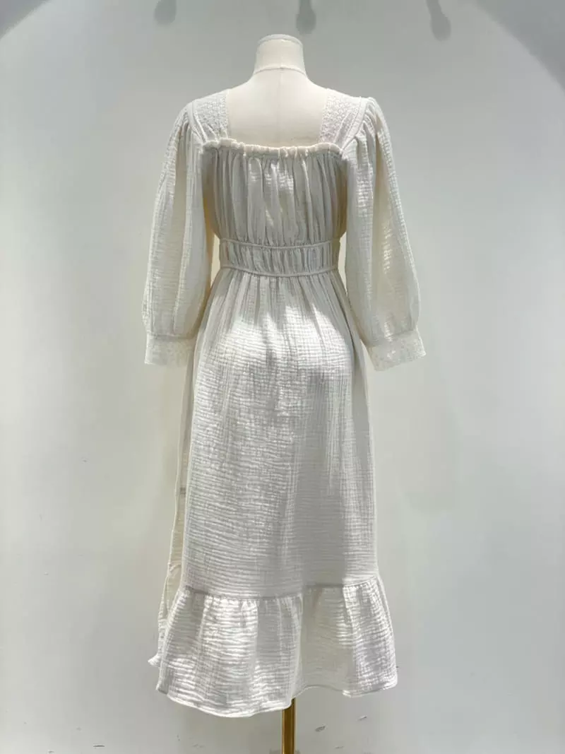 Lunaluz - Korean Women Fashion - #vintageinspired - Amalpy Sleeves Pajama