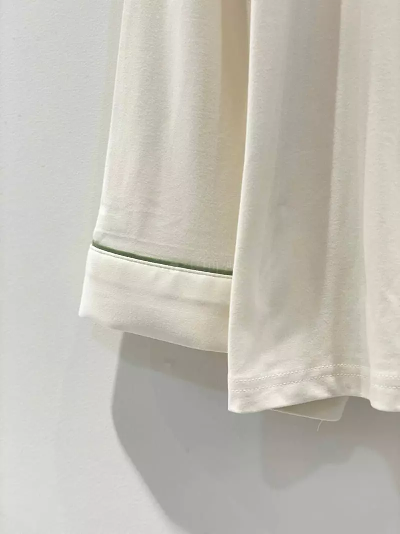 Lunaluz - Korean Women Fashion - #womensfashion - Chuing Boy Sleeves Two-piece Homewear - 3