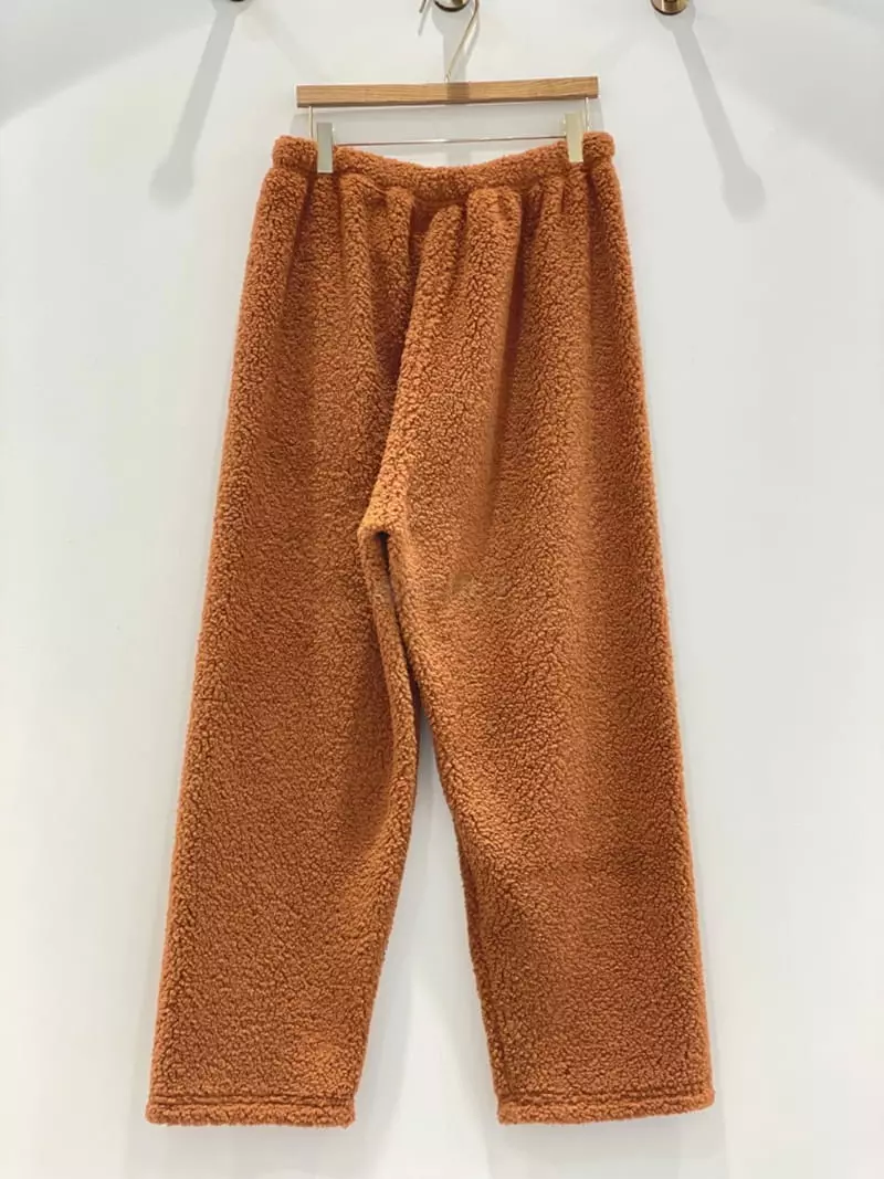 Lunaluz - Korean Women Fashion - #womensfashion - Girl Mix Double Fleece Two-piece - 2