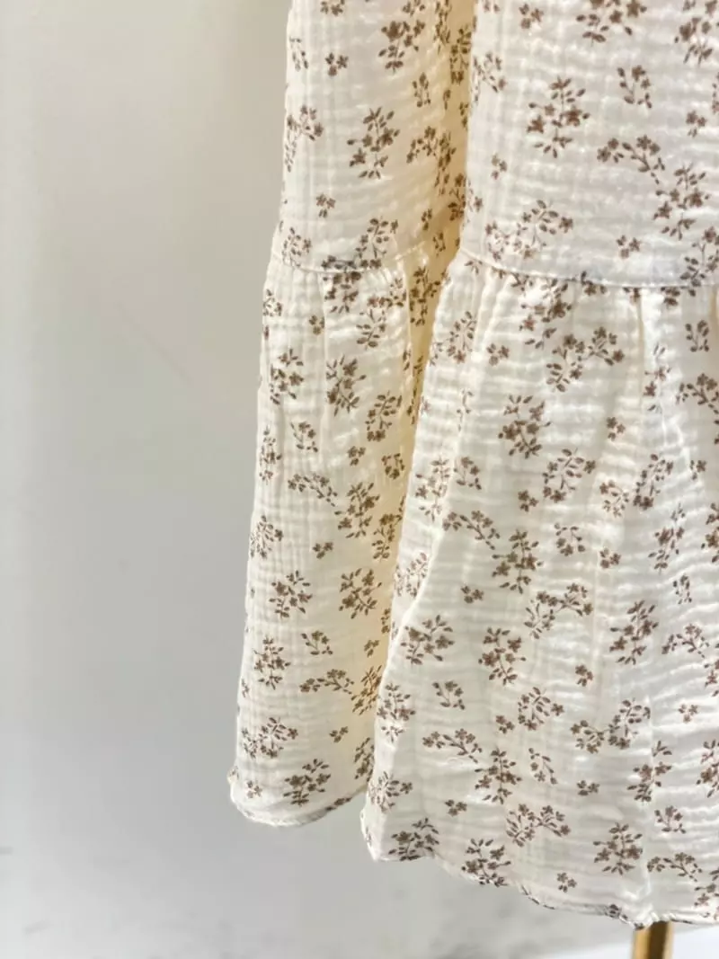 Lunaluz - Korean Women Fashion - #womensfashion - Sono Flower Round One-piece - 10