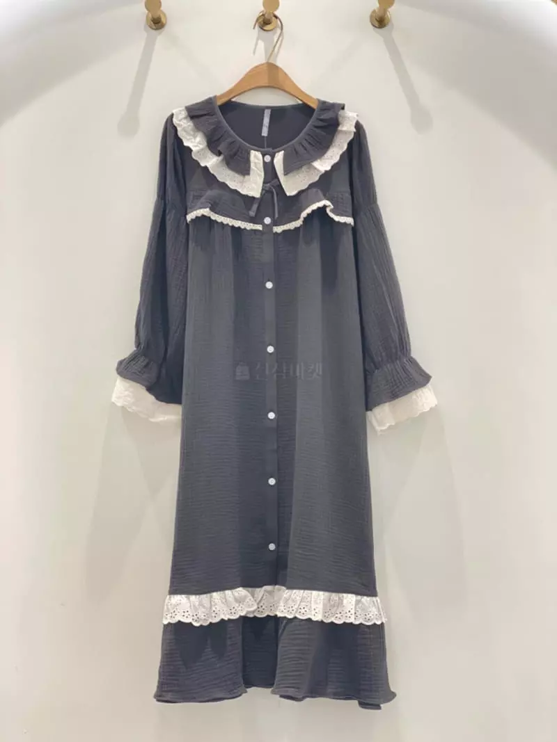 Lunaluz - Korean Women Fashion - #womensfashion - Lunavely Sleeves One-piece