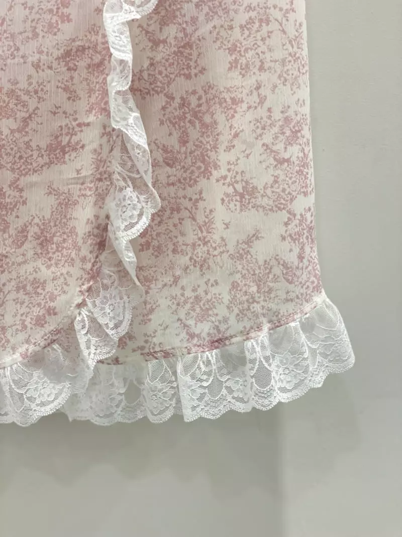 Lunaluz - Korean Women Fashion - #womensfashion - Rose Garden Wrap Gawn - 2