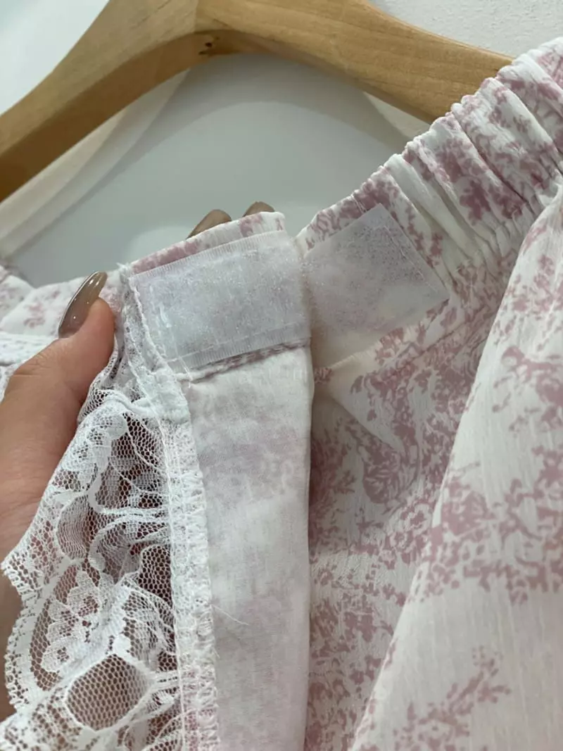 Lunaluz - Korean Women Fashion - #momslook - Rose Garden Wrap Gawn - 4