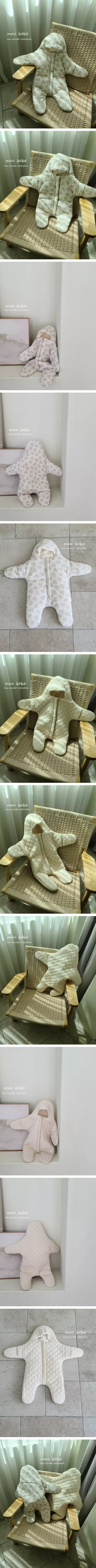 Mac - Korean Baby Fashion - #babyoutfit - Star Bodysuit