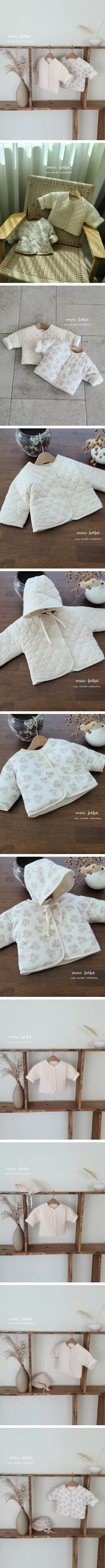 Mac - Korean Baby Fashion - #babywear - Quilting Jacket
