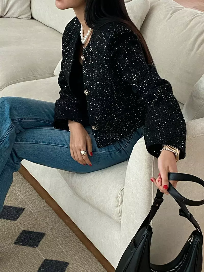 Made - Korean Women Fashion - #momslook - Twinkle Jacket - 5