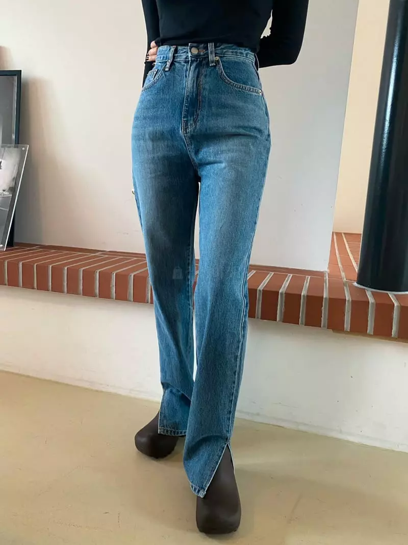 Made - Korean Women Fashion - #womensfashion - Twin Jeasn - 4