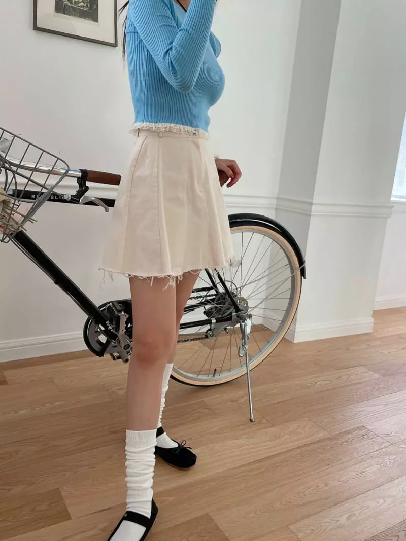 Made - Korean Women Fashion - #momslook - Wash Skirt - 6